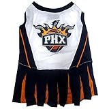 Pets First NBA Phoenix Suns Dog Cheerleader Dress, Medium