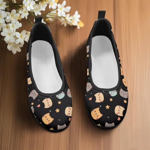 Image of Walking Shoes Women Breathe Mesh Slip On Sneakers Women Comfortable Lightweight