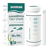 Ammonia Test Strips for Fish Tank, Ammonia...