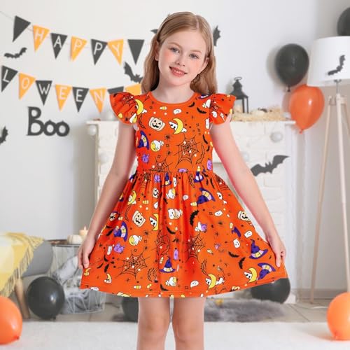 Vestido casual para niñas verano manga corta miniatura 2