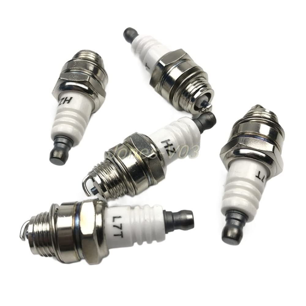 Bougies d'allumage 5 pièces pour souffleur de débroussailleuse L7T BM6A BPMR7A RCJ6Y RCJ7Y WSR5F 33 cc-49 CC, Accessoire de remplacement-V003