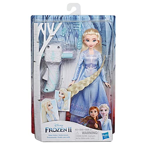 Frozen Disney La Reine Des Neiges 2 Poupee Mannequin Coiffure Elsa - vue 3