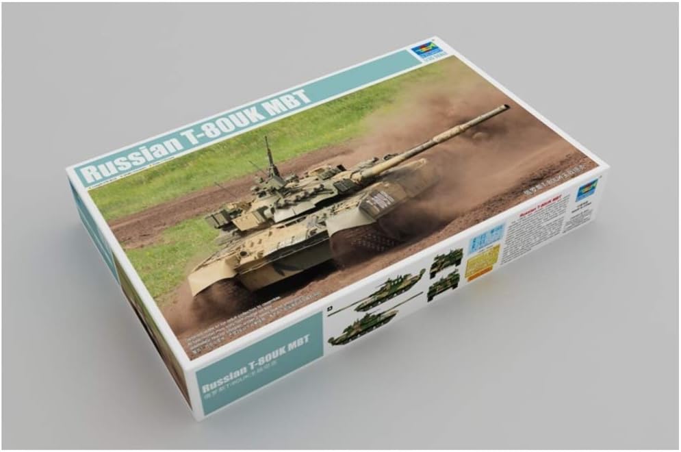 TRP09578 1:35 Trumpeter Russian T-80UK MBT [Model Building KIT]