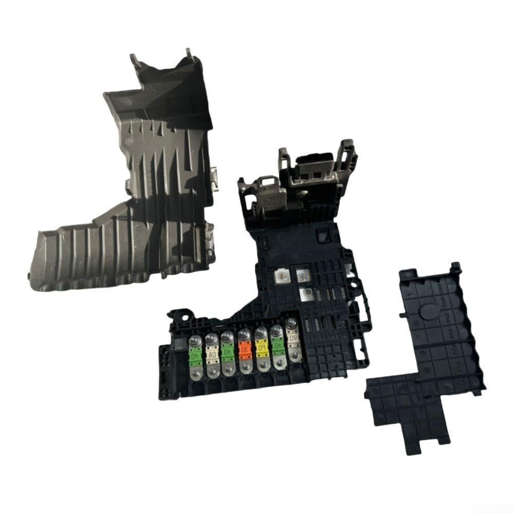 Yuanpgky Protector de gestión de batería para Citroën para C4 C4L DS4 DS5 508 | OEM 9665878080 9811475080 | Construcción de plástico y metal | Negro