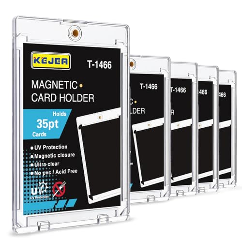 マグネットローダー 35pt uvカット ケース 収納 ディスプレイ マグネットホルダー ポケカ対応 ワンピ対応 MTG対応 カード ローダー スタンド 飾り 紫外線カット ローダー５個のみ No8 Cセット [並行輸入品]の商品画像（Amazon）