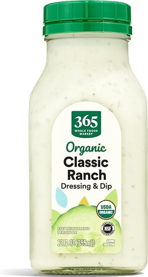 365 by Whole Foods Market, Organic Classic Ranch Dressing, 12 Fl Oz