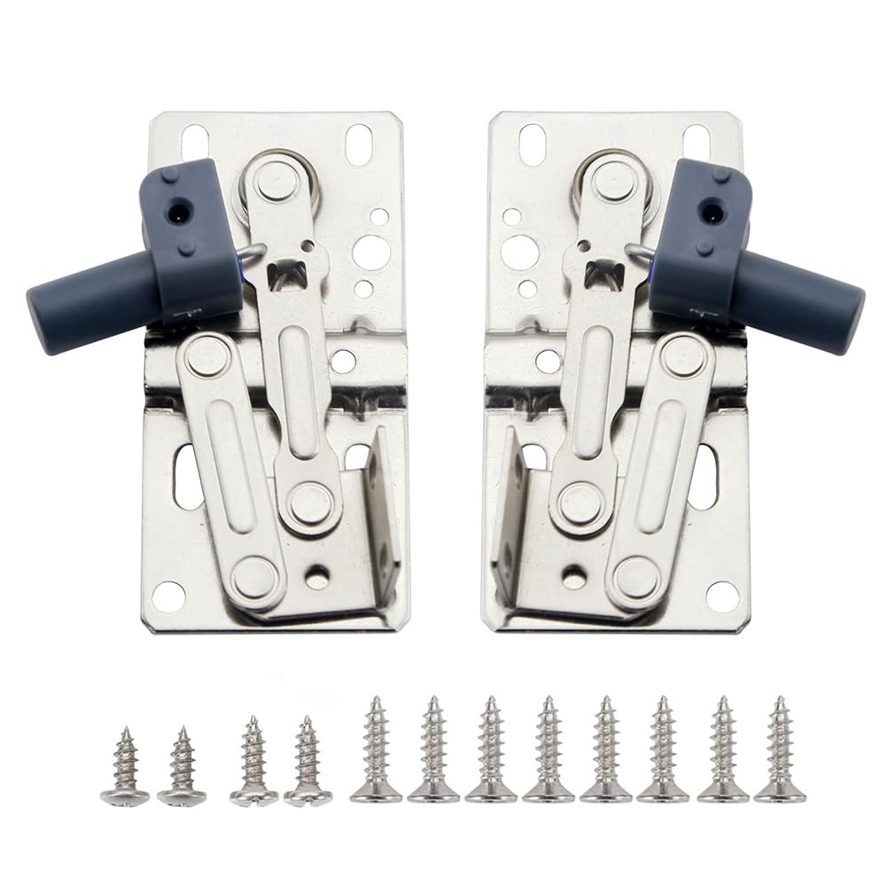Ijsdnvjndx As Shown 2Pcs 45 Degree Cabinet Hinges Soft Close Spring Buffer Heavy Duty Kitchen Cupboard Door Hinges