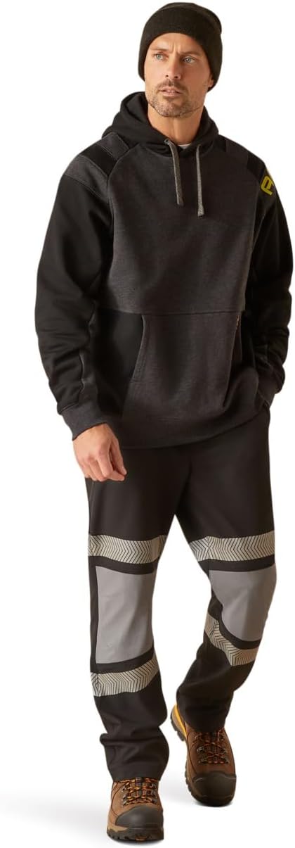 Ariat Men's Rebar Workman Colorblock Logo Hoodie