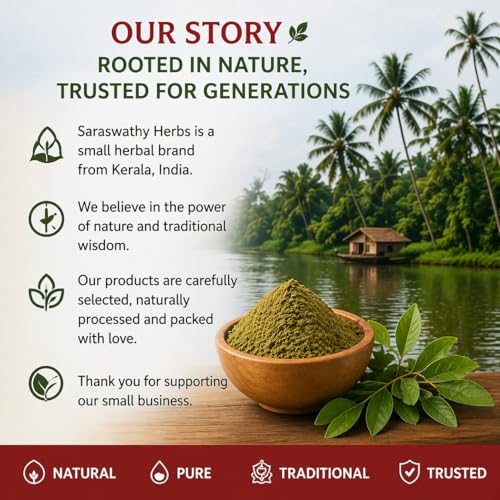 Image of Natural Henna for Hair | Lawsonia Inermis Leaf | Herbal Hair Color for Brown & Red Tones | No Ammonia Chemical Free Hair Dye - 100g