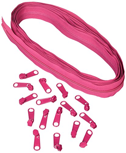 Zippers by Yard - Crazy Plum