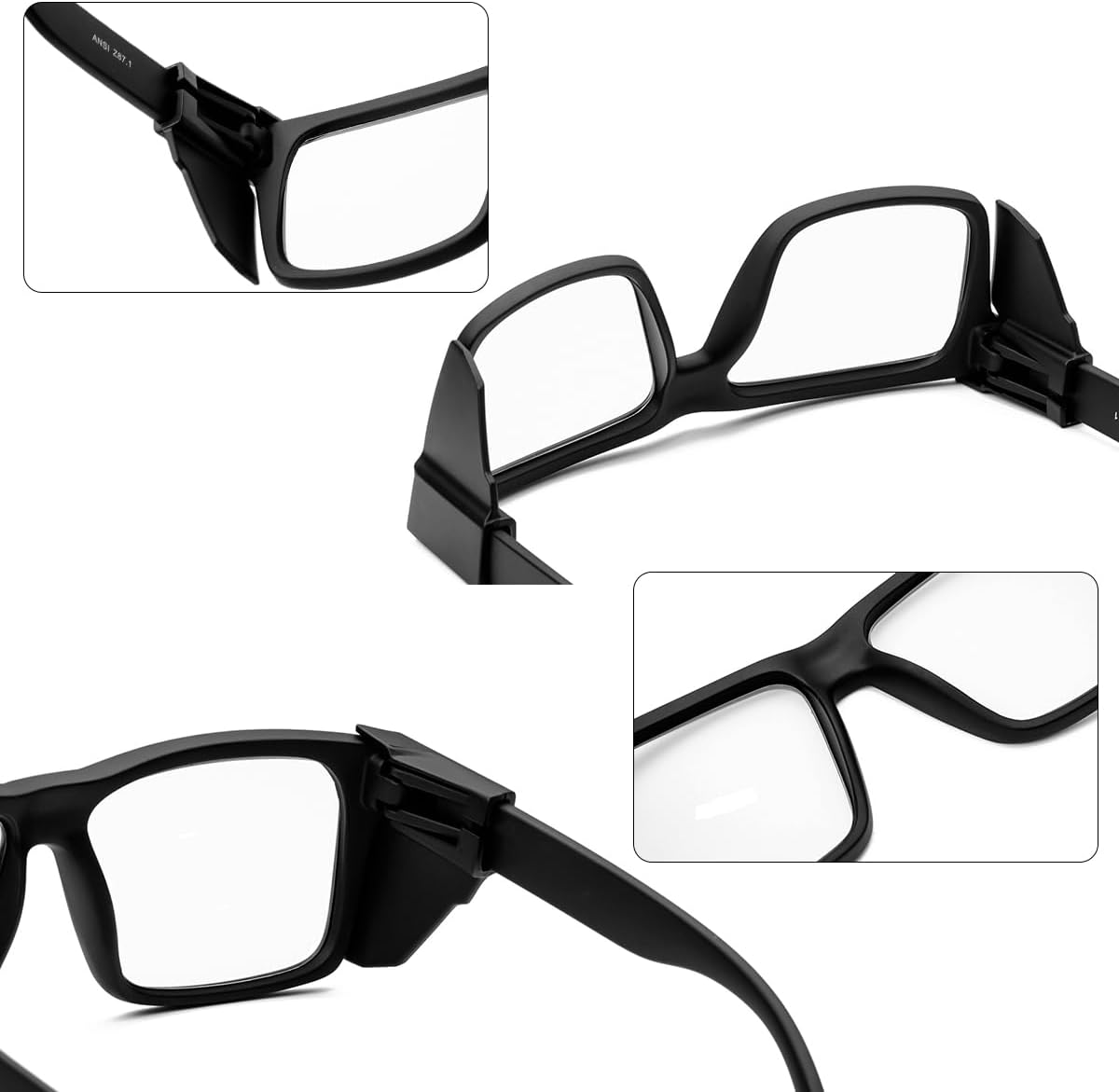 UV400 Bluelight Transition Photochromic Safety Glases Anti Scratch and Impact Resistant,Meets ANSI Z87.1 Standard - Image 9