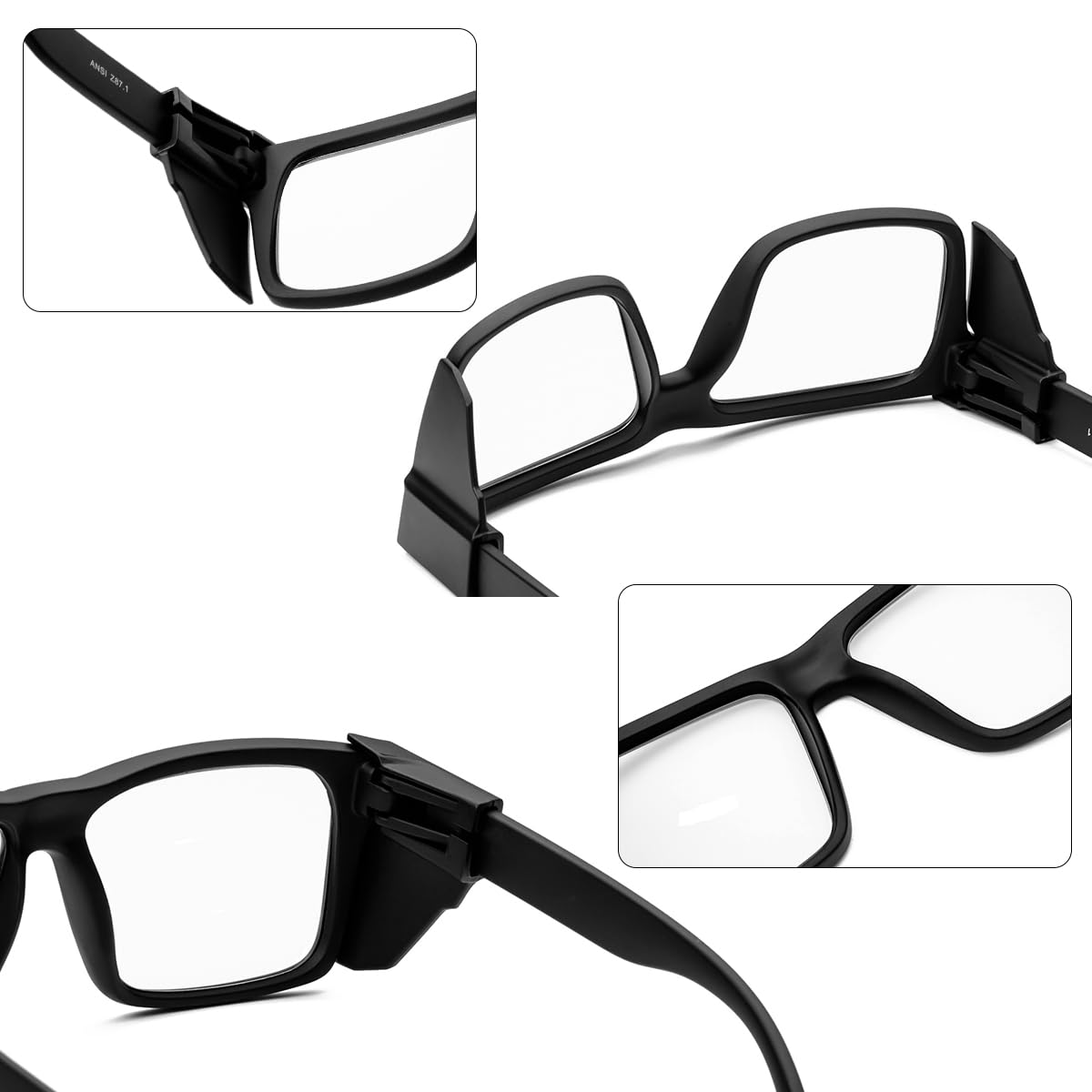 UV400 Bluelight Transition fotochromowe okulary ochronne odporne na zarysowania i uderzenia, spełniają normę ANSI Z87.1