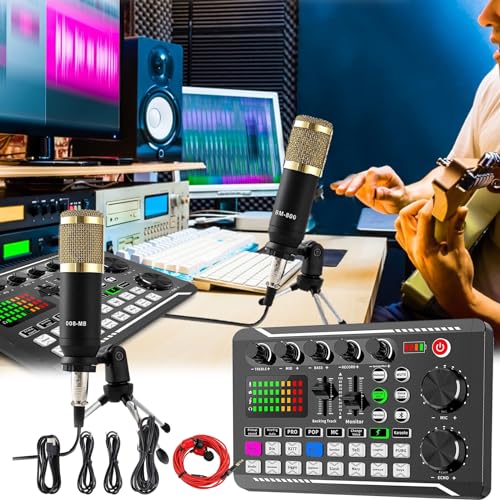 Mélangeur Audio Geekria - Table De Mixage Streaming RGB Avec XLR 48V