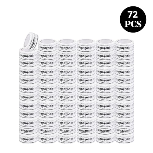 Image of Premium Amazon.in Printed Packing Tape | Pack of 72 Rolls
