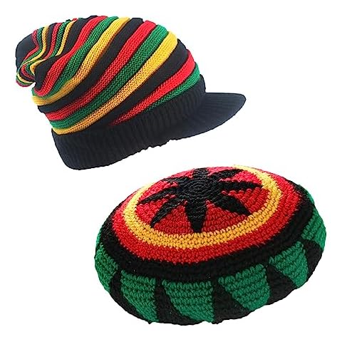 Bonnet Rasta ZffXH en Laine Cover