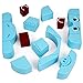 Word Party Bailey Stack and Play Block Puzzle - 11 Wood Stacking Block Pieces - Bailey The Elephant - 8