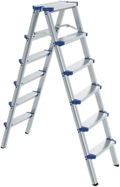 Telescoping Extension Ladder, Telescoping Ladders Herringbone Ladder Thicken Folding Anti-Slip Aluminum Alloy Ladder Multifunctional Stairs for Indoor and Outdoor Lightweight Porta