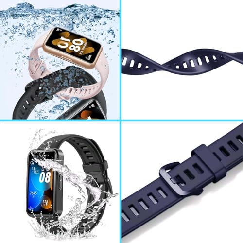 Set de 10 correas de silicona para Huawei Band 7 miniatura 5