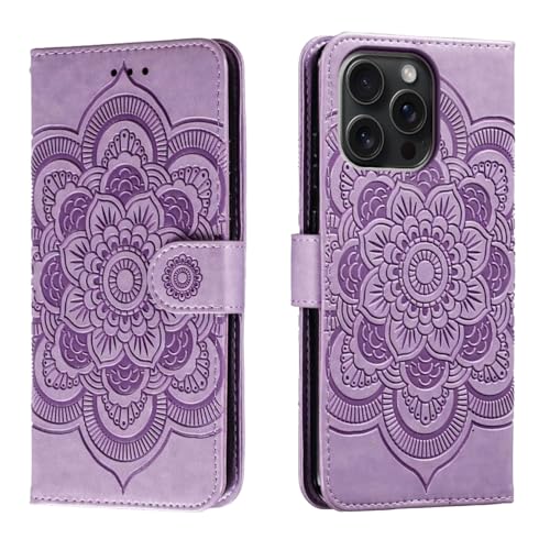 shingtomua for iPhone 14 Pro Max Case Wallet with Card Holder Kickstand Magnetic Soft Leather Flip Fold Case for iPhone 14 Pro Max Cover (Purple iPhone 14 Pro Max)