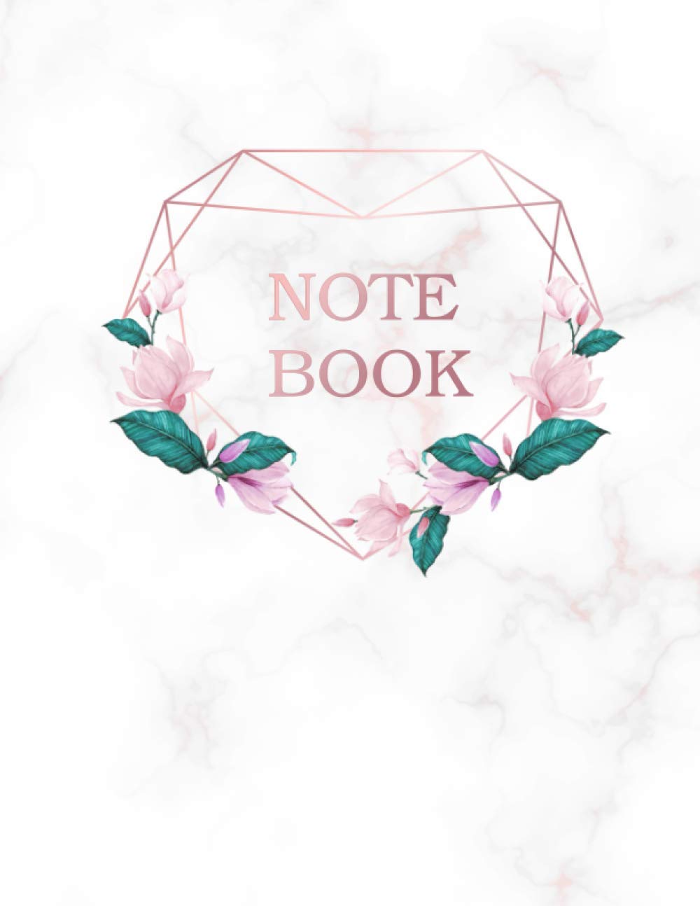 Diamond Notebook Journal: Diamond and marble pattern notebook