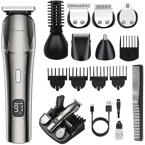 Hatteker Cordless Hair and Beard Trimmer Cover