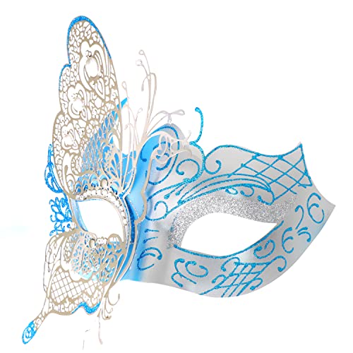 Coddsmz Mysterious Venetian Butterfly Shiny Butterfly Lady Masquerade Halloween Mardi Gras Party Mask #TOP2