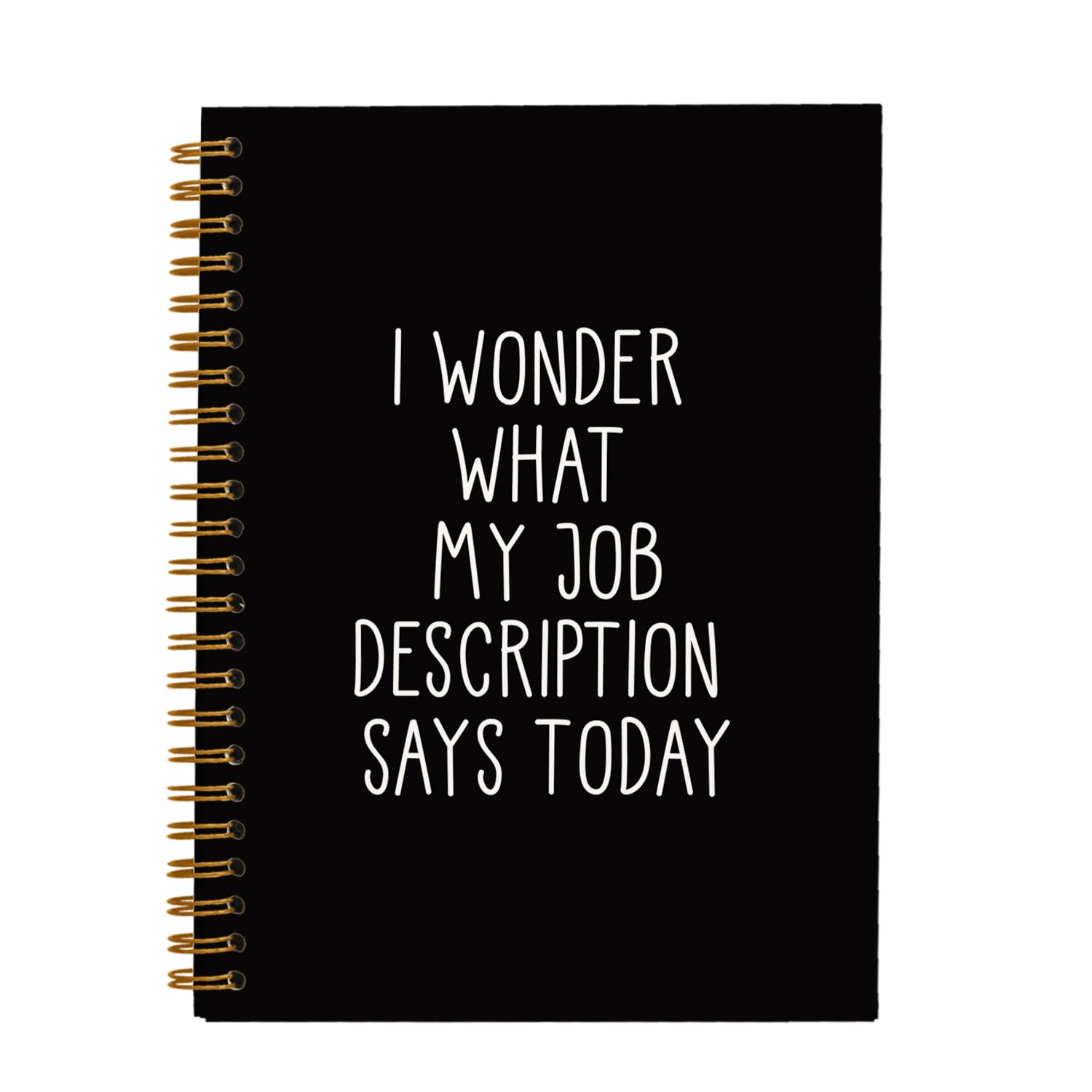 OXW Funny Office Gifts Notebook Journal, Gag Fun Gifts for Coworker Colleague Adults Boss Employee Friends Women Men, Snarky Gift, Weird Gifts Spiral