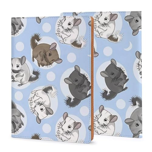 Couverture rechargeable cuir synthétique A5 32K bleu 20,6x14,2
