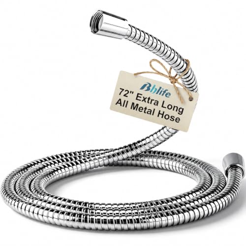 Stainless Shower Hose, 72 Inch