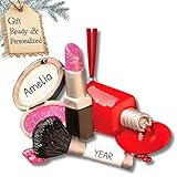 Personalized I Love Makeup Nail Polish Christmas Tree Ornament 2019 - Cosmetic Lipstick Artist Manicurist Stylish Girl Fashion Beauty Dressy Well Groomed Granddaughter Year - Free Customization
