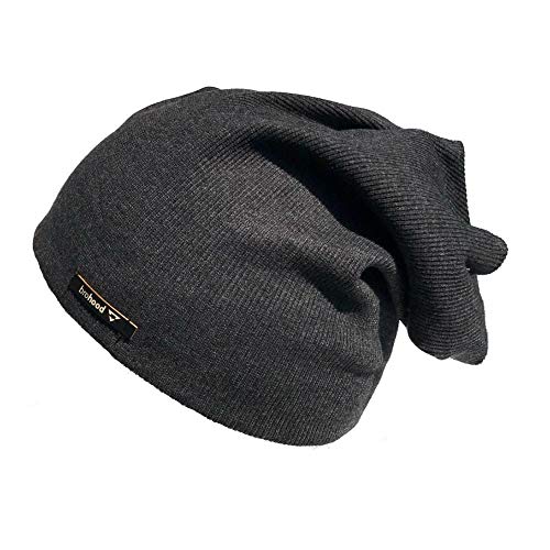 KIT 3 GORROS BEANIE BROHOOD CANELADO CHUMBO CINZA PRETO U
