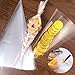 100Pcs Cellophane Cone Bags for Sweets, Sweet Cones Bags with Ties,13x25cm Party Cones Bags for Sweets, Triangle Transparent Sweet Cones for Snacks Popcorn Chocolates Candy