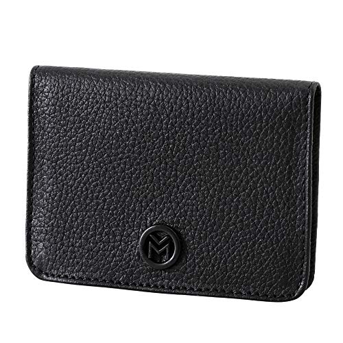 Carteira Feminina Couro Legítimo Mariart Porta Cartão e Nota 554 (Preto)