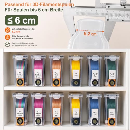 Foto von GoMaihe Vorratsdosen mit Deckel luftdicht verschließbar, 4 x 4L für Müsli