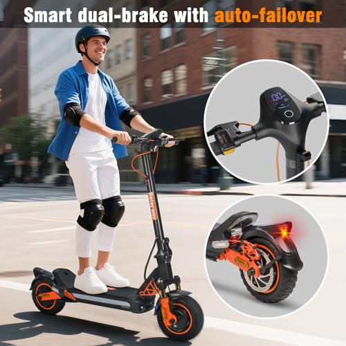 Image of Offroad Electric Scooter 30 Mph Speed, 40-50 Miles Range, 300+ lb Capacity