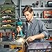 Roll Up Tool Bag, Tool pouch Tool Roll with 2 Small Detachable Zipper Pouches. The tool roll Compact Durable Tool Storage for Men, Perfect for Handyman, RV Owners, Dad Men Mechanic Birthday Gifts