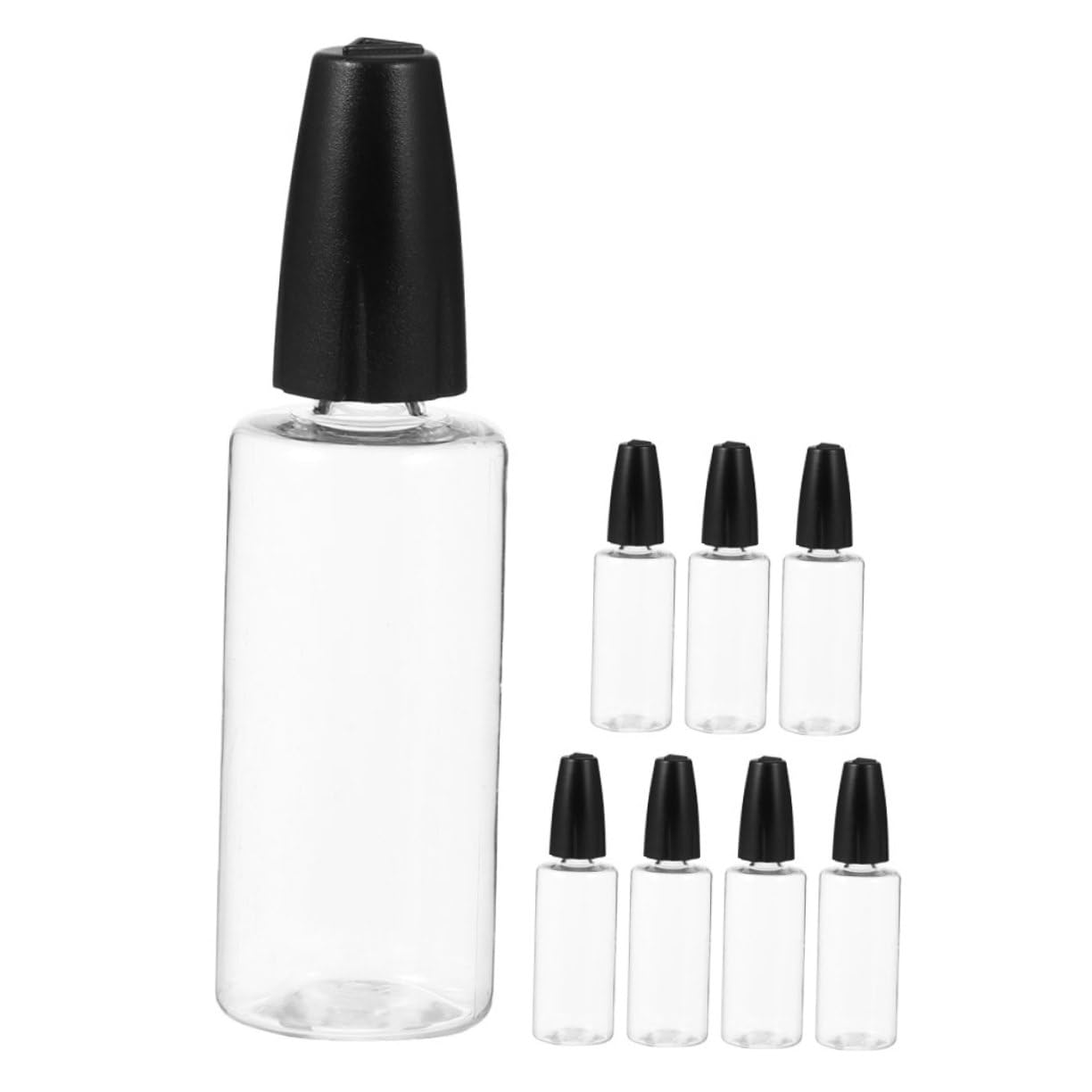 BUGUUYO 8pcs Squeeze Bottle Precision Applicator for Glue Oil and DIY Crafts Leakproof Design for Easy Handling and Control