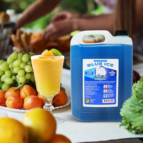 Blue Ice-Slushkonzentrat 5 L, Mischungsverhältnis 1:5 | Slush-Eis | Crush-Eis | Wassereis | ohne künstliche Farbstoffe | für Slushie-Maker – Bild 6