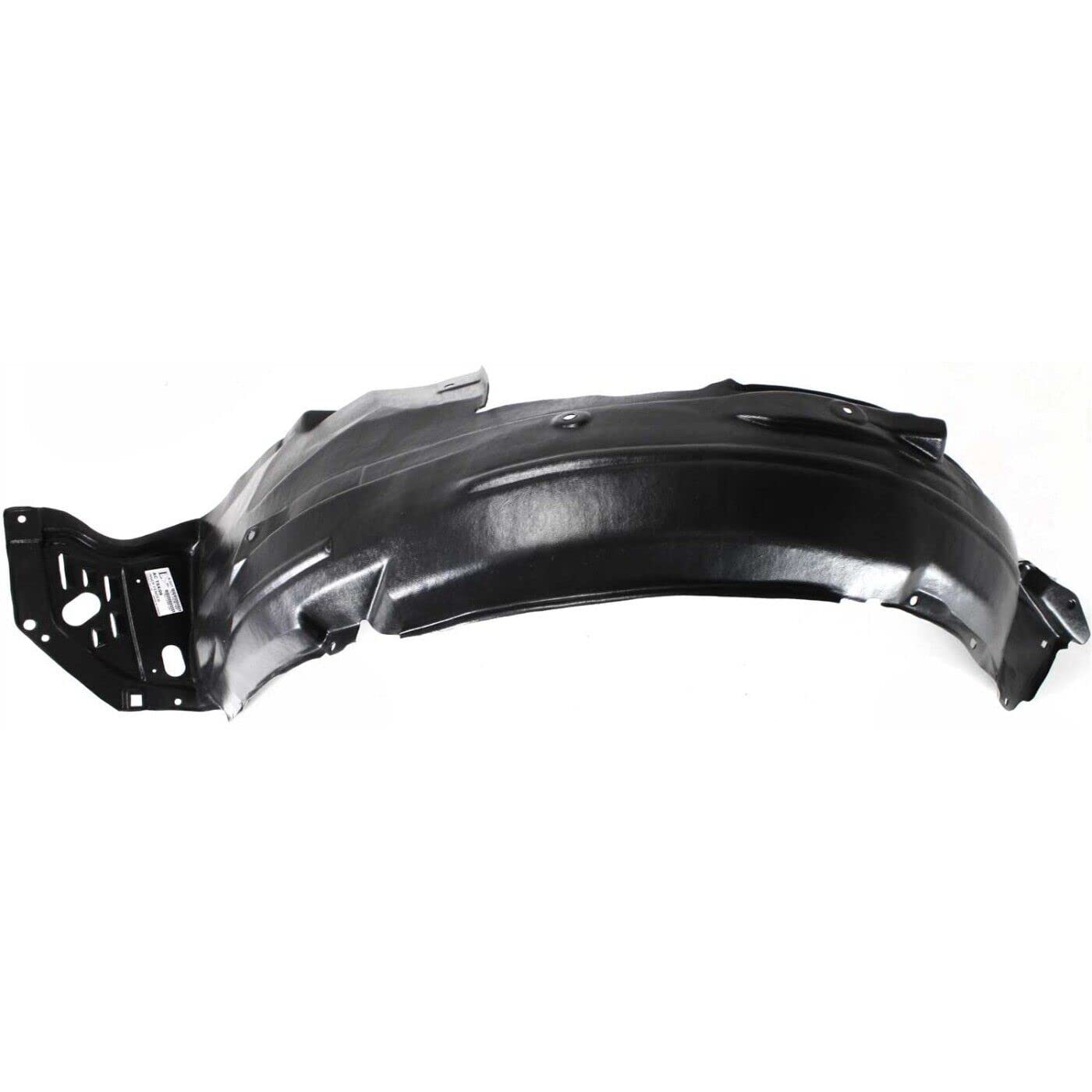 Titanium Plus Autoparts 2009-2013 Compatible Con ACURA TSX Delantero Izquierdo Del Lado Del Conductor Protector Guardabarros Forro Forro Delantal AC1248124