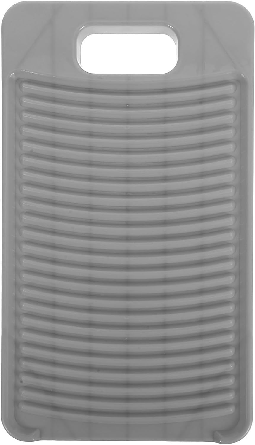 Laundry Basin, Plastic Washboard Non Slip Clothes Household Scrub Board Manual Pad