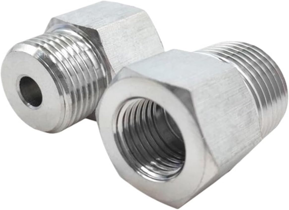 304 female/male fitting instrument pressure gauge conversion variable diameter M20*1.5 M14*15 M10*1 1/4 3/8 1/2 fitting(Change to male 1-4)