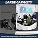 Extra Large Capacity Hanging Toiletry Bag for Men & Women, Portable Waterproof...
