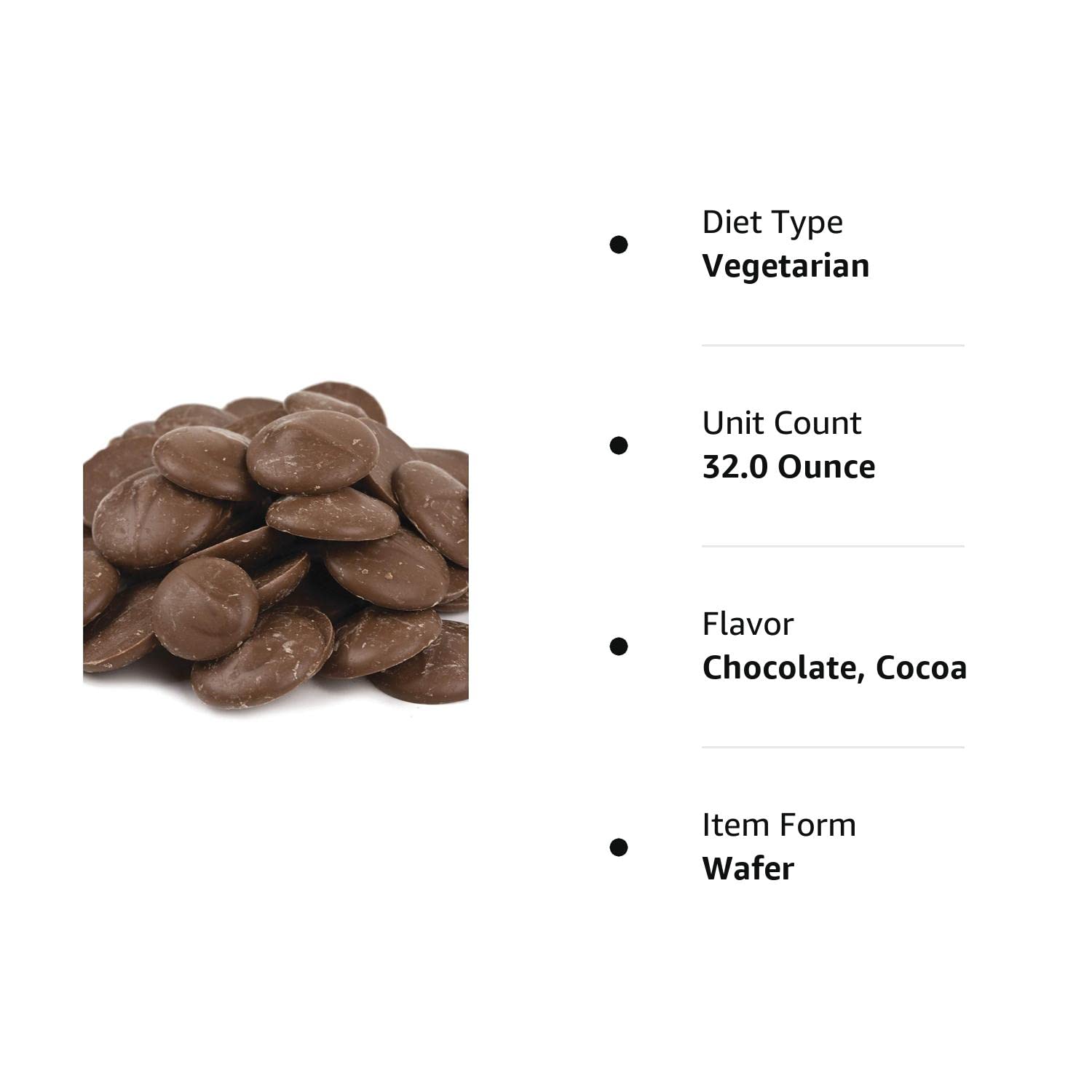 Merckens Milk Chocolate 2 Pounds