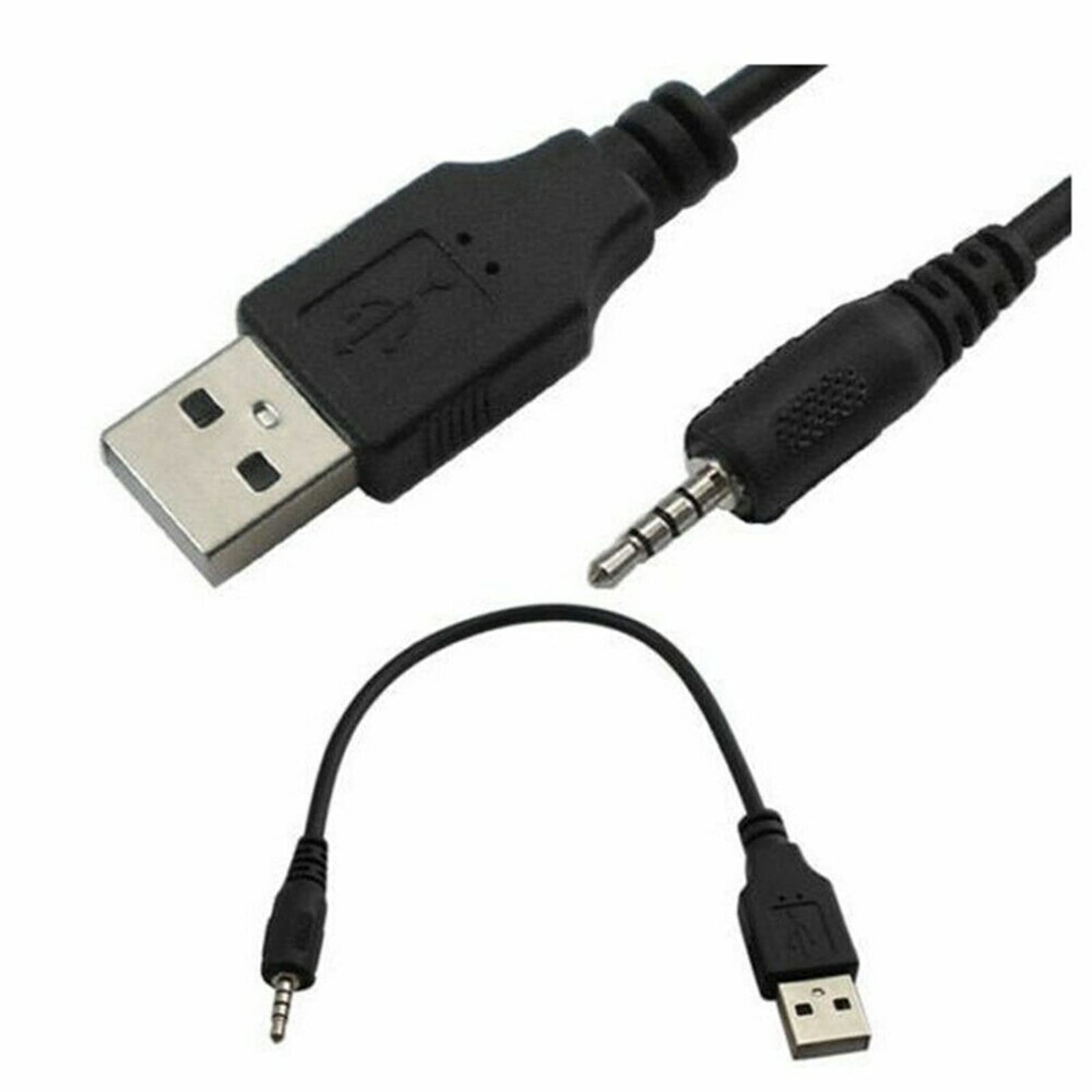 Vhbw Cavo Di Ricarica USB Compatibile Con JBL Synchros S500 S700 Cuffie Bianco 205cm Usb 20 Tipo A Jack Da 25mm 35017322 - Foto 7