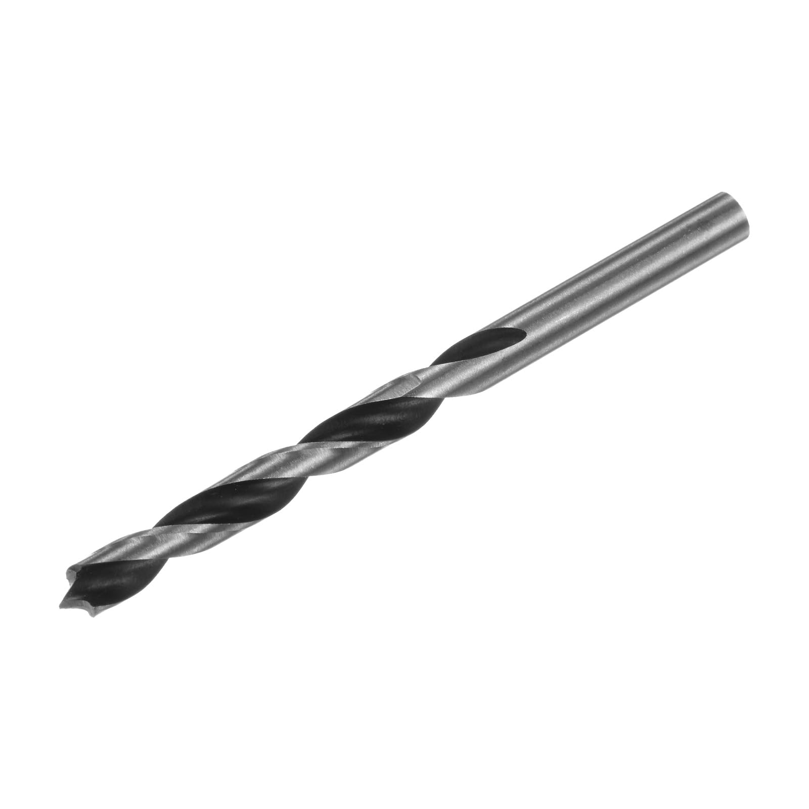 QUARKZMAN Punte Trapano Brad Point 6.5mm(16/64") Dia Punta Dritta Codolo Tondo Punta Brad Metrica 2.6" Profondità Foratura Punta Elicoidale Spirale per Falegname Legno Plastica Gomma