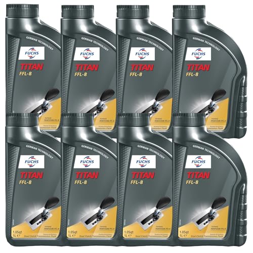 Fuchs 8 Liter TITAN FFL-8 Dual Clutch Transmission Fluid (8 x 1L)