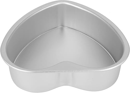 Miniatura 4 de Molde para tartas en forma de corazón, bandeja para pastel de queso, bandeja de pastel de corazón con parte inferior extraíble de aleación de
