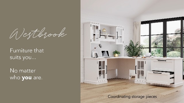 Amazon.com: Bush Home Westbrook 2 Drawer Lateral File Cabinet in