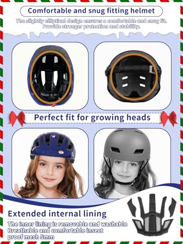 Image of XJD Toddler Helmet Kids Bike Helmet for Infant /Baby Multi-Sport Adjustable Skateboard for Kids Boys Girls Lightweight for Age 1 and Older