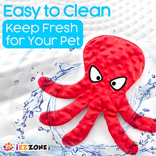 Iezzone No Stuffing Dog Toys, Crinkle Dogs Toys Squeaky Dog Toys Cute Animal Plush Toys Teething Chew Toys For Puppy Small Medium Large Dog Toys Bulk 2.0 #TOP4